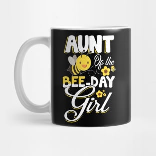 Aunt of The Bee Day Girl - Bee Birthday Party Theme Mug
